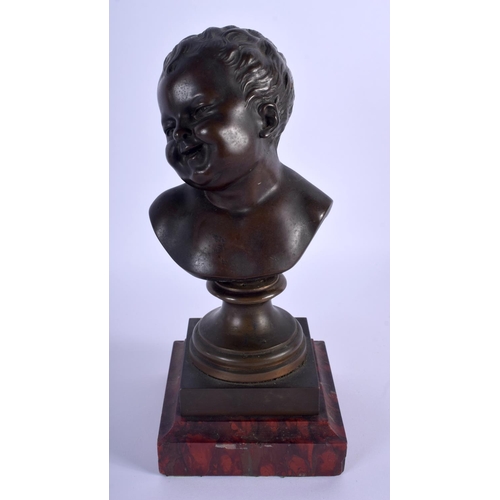 346 - French School (19th Century) Bronze, Bust. 23 cm high.