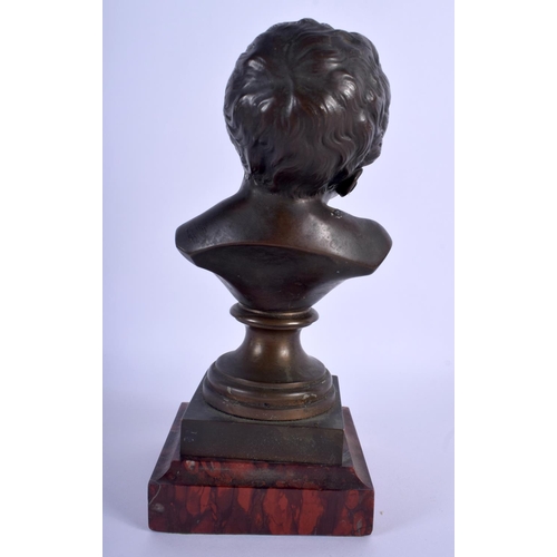 346 - French School (19th Century) Bronze, Bust. 23 cm high.
