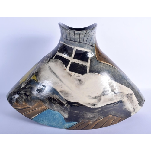 47 - Paul Jackson (20th/21st Century) Studio Pottery, C2001, Nude Figures. 32 cm x 40 cm.