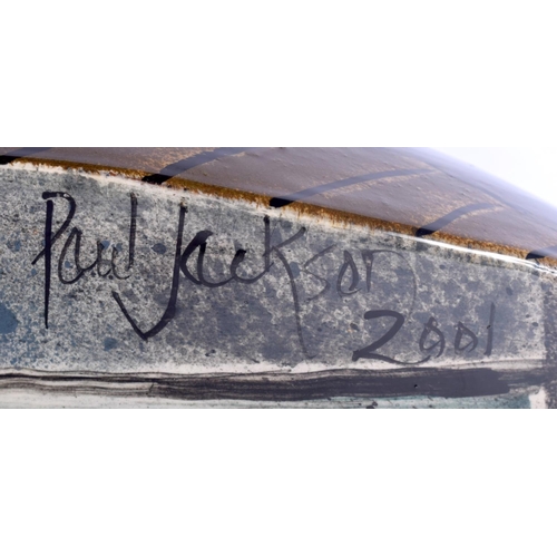 47 - Paul Jackson (20th/21st Century) Studio Pottery, C2001, Nude Figures. 32 cm x 40 cm.