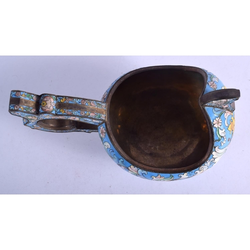 1020 - A RARE LARGE CONTINENTAL SILVER AND ENAMEL KOVSCH elegantly modelled with floral sprays and vines. 1... 