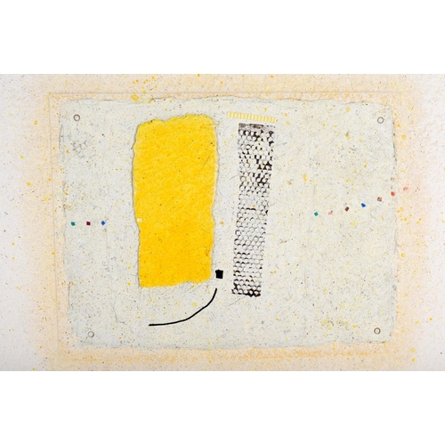 108 - Haider (20th Century) Mixed Media, Abstract. Image 53 cm x 37 cm.