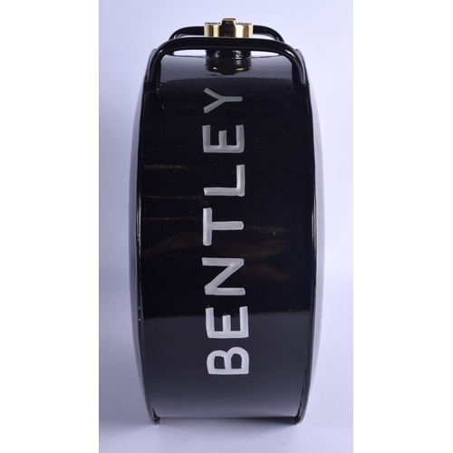 1205 - A BENTLEY OIL CAN. 36 cm x 30 cm.