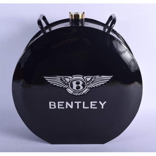 1205 - A BENTLEY OIL CAN. 36 cm x 30 cm.