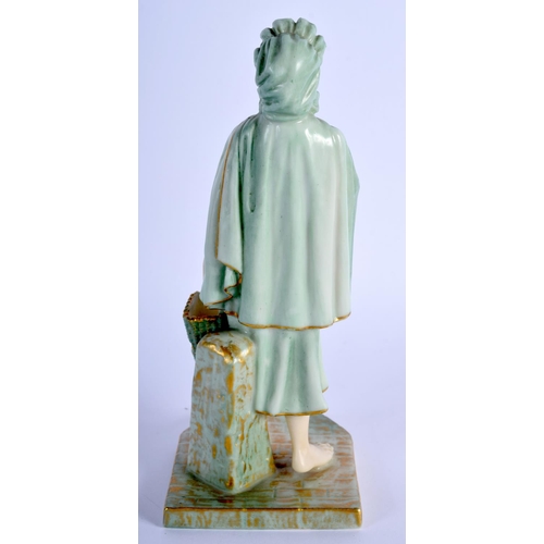 274 - Royal Worcester figure of Colleen, the Irish girl from the Countries of the World painted in tones o... 