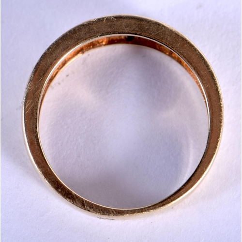 730 - A 14CT GOLD RING. 4.7 grams. O/P.