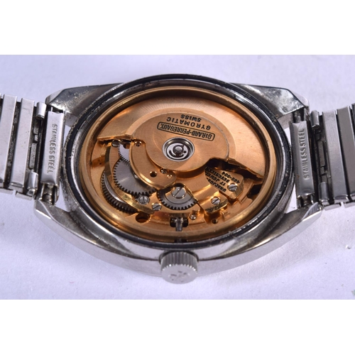 810 - A GIRARD PERREGAUX WRISTWATCH. 68 grams. 3.75 cm wide inc crown.