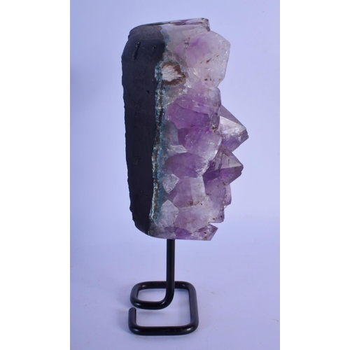 356 - AN AMETHYST SPECIMAN. 22 cm x 9 cm.