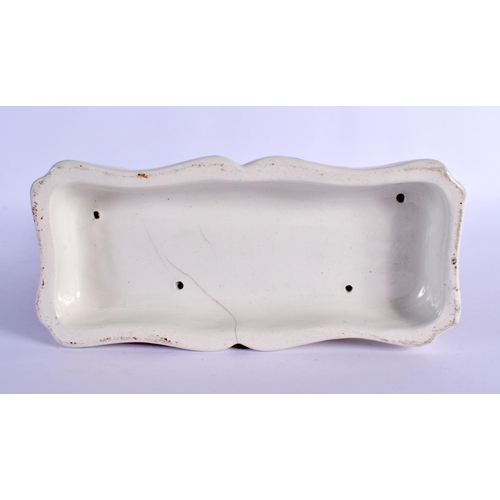 273 - A RARE 19TH CENTURY STAFFORDSHIRE FIGURE OF JUMBO THE ELEPHANT modelled roaming upon a shaped base. ... 