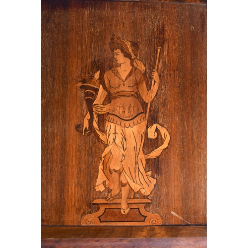 336 - A RARE EARLY VICTORIAN BURR WALNUT TRAVELLING LADIES VANITY BOX the top inset with a classical male ... 