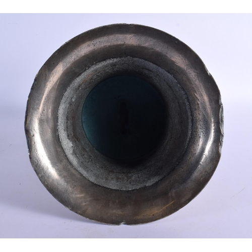 429 - AN ANTIQUE SHIPS BELL bearing date to top 1795. 32 cm x 25 cm.