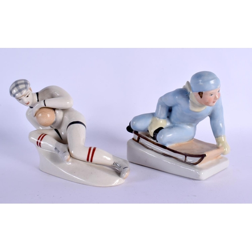 477 - A GROUP OF RUSSIAN USSR SOVIET PORCELAIN FIGUES in various forms and sizes. Largest 29 cm high. (10)