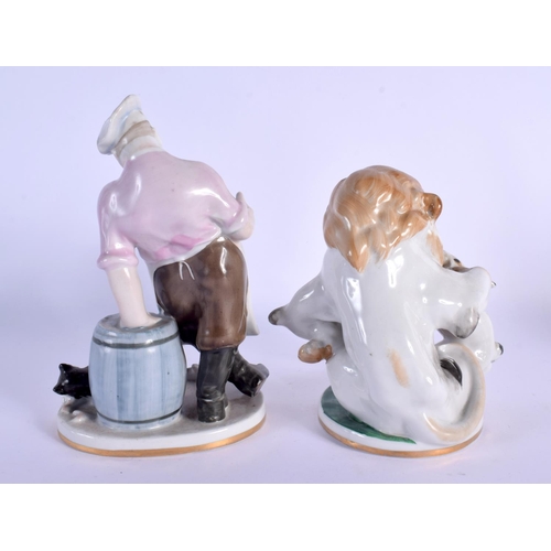 477 - A GROUP OF RUSSIAN USSR SOVIET PORCELAIN FIGUES in various forms and sizes. Largest 29 cm high. (10)