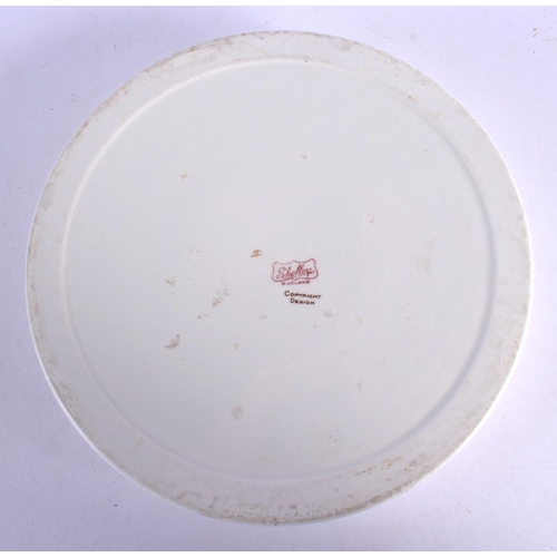 315 - A SHELLEY MABEL LUCIE ATTWELL BABYS PLATE. 15 cm diameter.