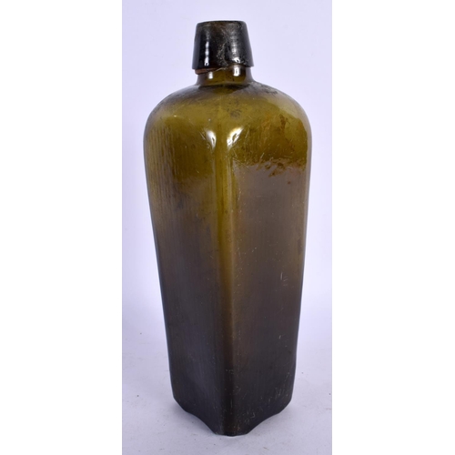 456 - A MARKEN & CO GLASS BOTTLE. 22 cm high.