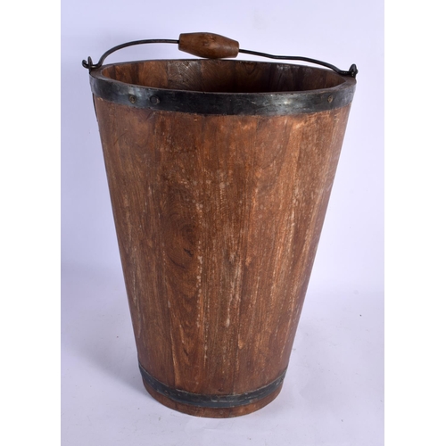 532 - A LARGE CHAMPAGNE BUCKET. 55 cm high inc handle.