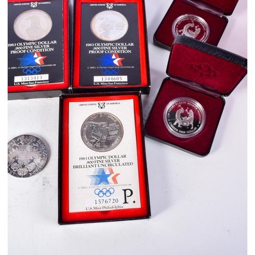 1092 - 8 NORTH AMERICAN PROOF COIN SETS (8)