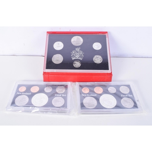 1098 - 5 NEW ZEALAND PROOF COIN SETS (5)