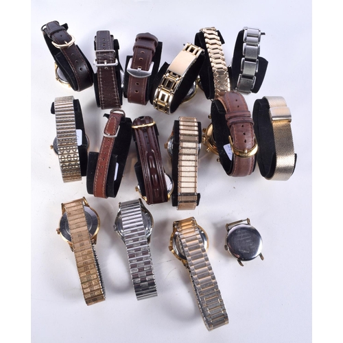 789 - COLLECTION OF OLD WATCHES.(15)