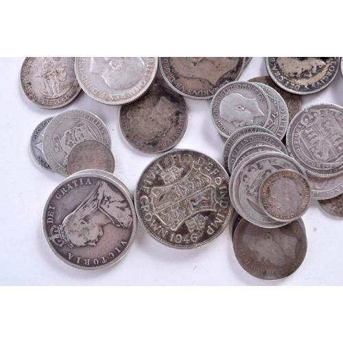 804 - 345G OF PRE 1920 SILVER COINS.  Weight 345g (qty)