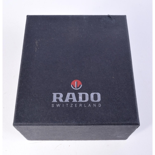 861 - BOXED RADO AUTOMATIC WATCH.  4.2cm incl crown