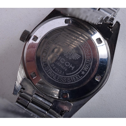 868 - RICOH MEDALLION WATCH.  Dial 3.8cm