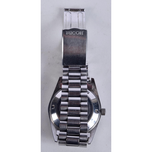 868 - RICOH MEDALLION WATCH.  Dial 3.8cm