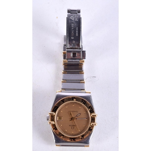 958 - OMEGA CONSTELLATION WATCH.  Dial 2.8cm incl crown