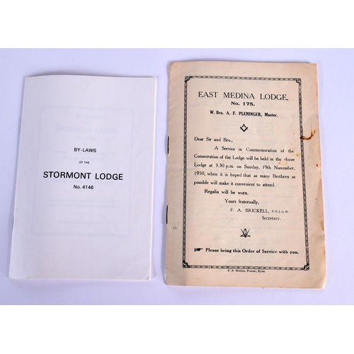 13 - MASONIC EPHEMERA etc. (qty)