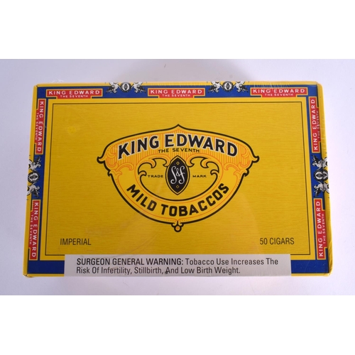 35 - KING EDWARD IMPERIAL CIGARS together with others. (qty)