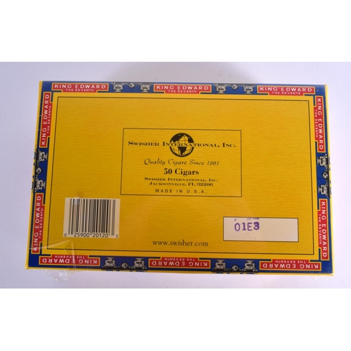 35 - KING EDWARD IMPERIAL CIGARS together with others. (qty)