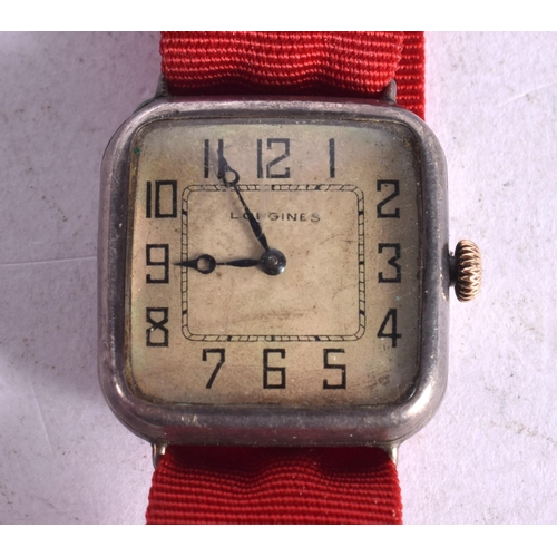 1089 - A VINTAGE LONGINES WATCH.  2.7cm incl crown