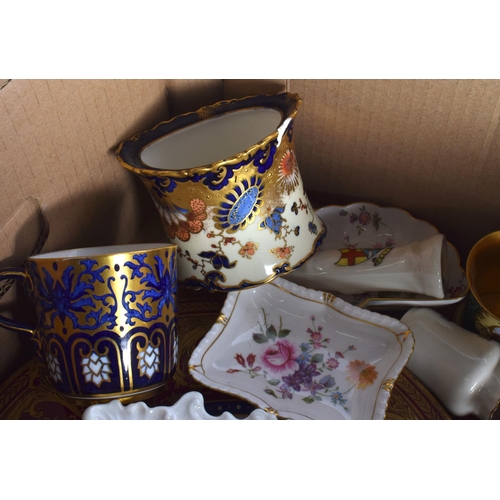 244 - 20th Century Royal Worcester, Minton, Coalport etc.