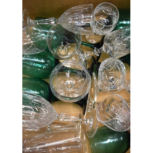 245 - A Quantity of drinking glasses