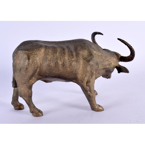 295E - European School (20th Century) Bronze, Limited Edition, Bull. 16 cm x 8 cm.