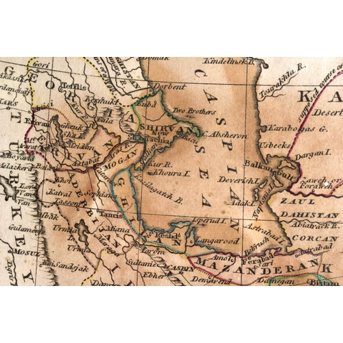 480 - TWO ANTIQUE MAPS OF PERSIA. 24 cm x 18 cm. (2)