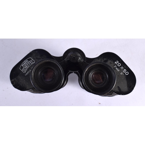 688 - A COLLECTION OF BINOCULARS. (qty)