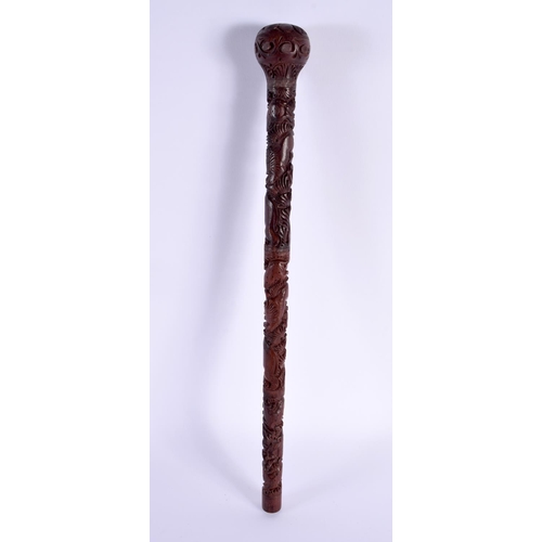 690B - AN INDIAN CHILDS HUNTING CANE. 48 cm long.