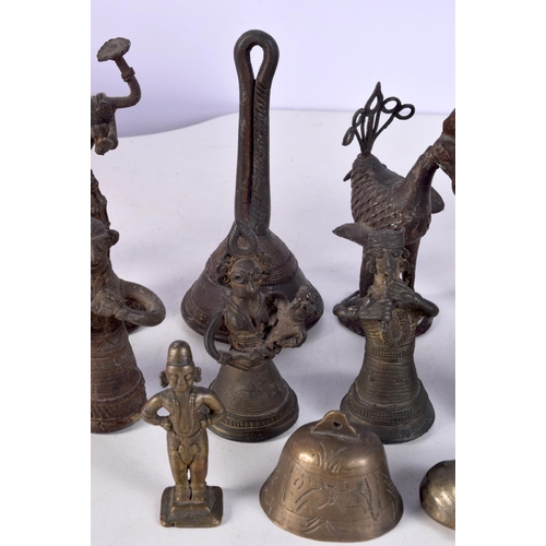 1479 - ASSORTED ANTIQUE TRIBAL BRONZES. (qty)