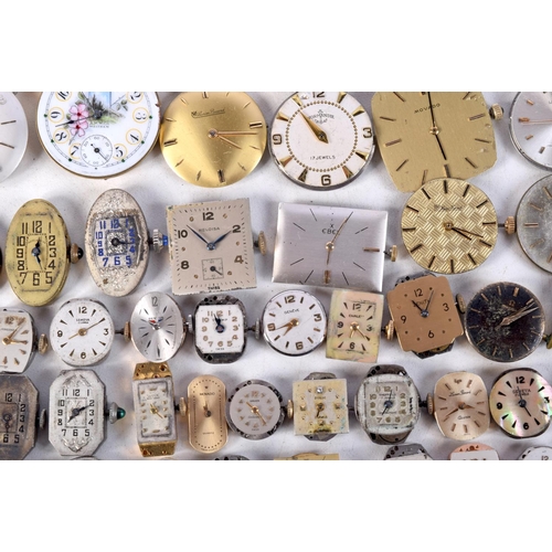 892 - A QUANTITY OF WATCH FACES (qty)