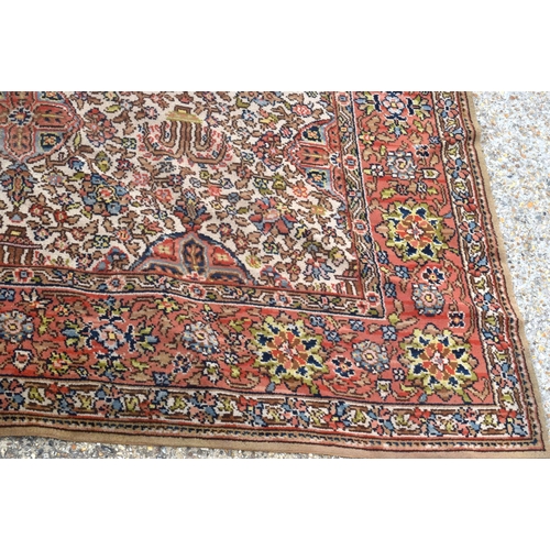 3842 - A large Country house Axminster rug 368 x 272 cm.