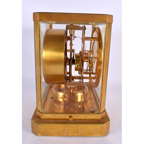 394 - A JAEGER LE COULTRE ATMOS CLOCK No 31738. 24 cm x 18 cm.