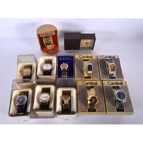 743 - TWELVE OLD STOCK VINTAGE WATCHES. (12)