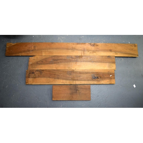 84 - A COLLECTION OF 19TH CENTURY CONTINENTAL CARVED WOOD PANELS possibly Italian. Largest 153 cm x 16 cm... 