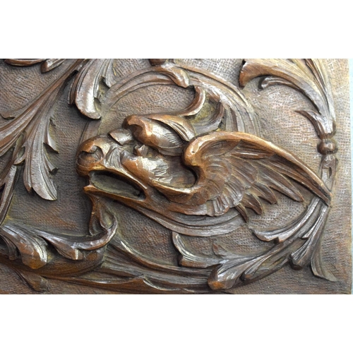 84 - A COLLECTION OF 19TH CENTURY CONTINENTAL CARVED WOOD PANELS possibly Italian. Largest 153 cm x 16 cm... 