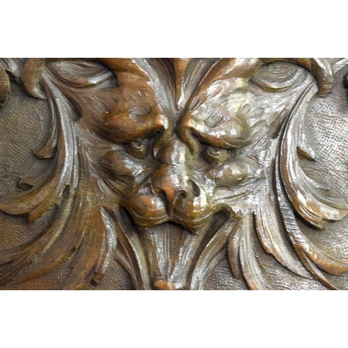 84 - A COLLECTION OF 19TH CENTURY CONTINENTAL CARVED WOOD PANELS possibly Italian. Largest 153 cm x 16 cm... 