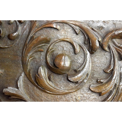 84 - A COLLECTION OF 19TH CENTURY CONTINENTAL CARVED WOOD PANELS possibly Italian. Largest 153 cm x 16 cm... 