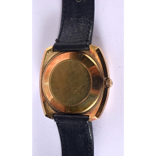 OMEGA DE VILLE GOLD PLATED AUTOMATIC DAY/DATE VINTAGE MEN'S WATCH. 4