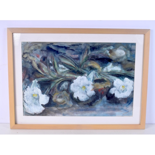 3097 - A FRAMED WATERCOLOUR STILL LIFE by Van Klaveren. 39 cm x 60 cm.