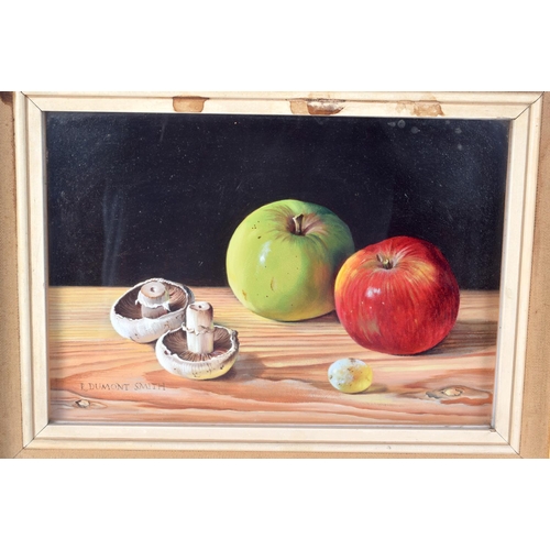 3109 - Robert Dumont-Smith (C1939) Oil on board, Still life. 18 cm x 27 cm.